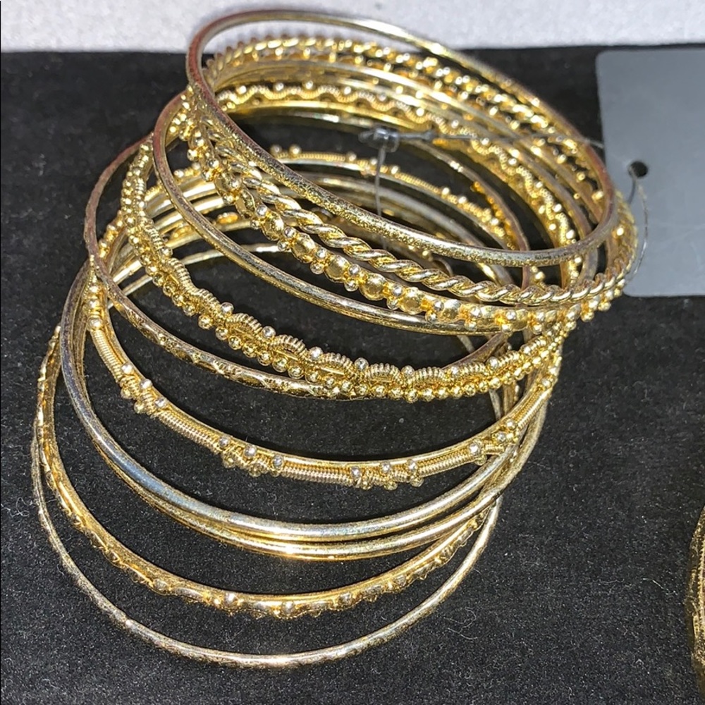 3 bangle sets from forever 21 - Picture 3 of 6